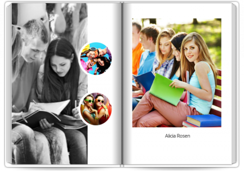 Fotobuch Exklusiv A4 Hochformat Coole Schule