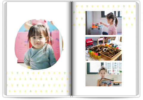 Fotobuch Exklusiv A4 Hochformat Abschied vom Kindergarten
