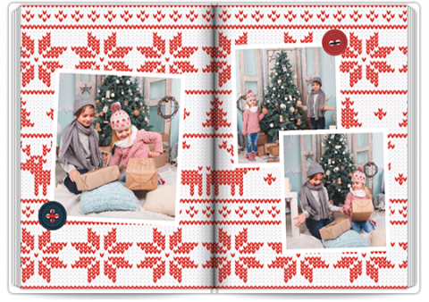 Fotobuch Exklusiv A4 Hochformat Weihnachtszauber